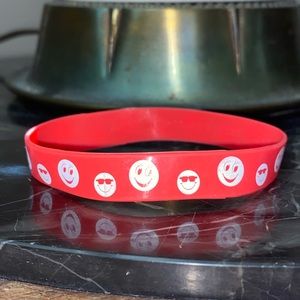 Red Happy Face Bracelet